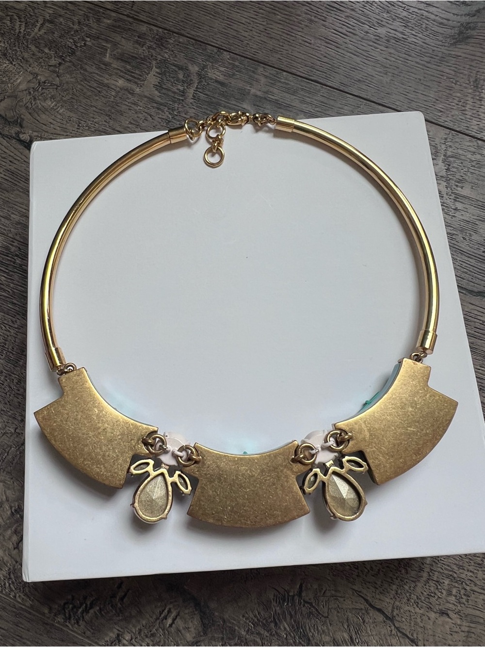 J.Crew Rhinestone Chocker Necklace - Picture 5 of 6